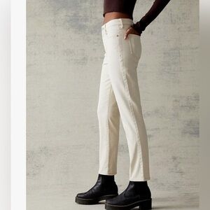 PacSun cream color Stretch Mom Jeans Size 26